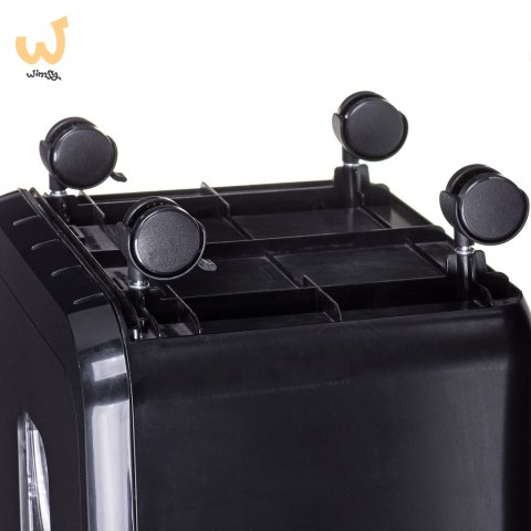 Niszczarka Activejet ASH-2502C, P-4, 28 l, ścinki 4x40 mm, czarna Niszczarka Activejet ASH-2502C, P-4, 28 l, ścinki 4x40 mm, czarna