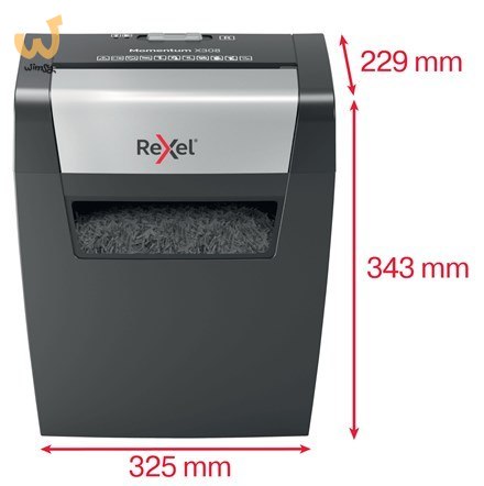 REXEL SHREDDER MOMENTUM X308 REXEL SHREDDER MOMENTUM X308