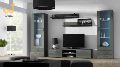 Witryna SOHO S1 szary/ szary połysk Witryna SOHO S1 szary/ szary połysk