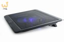 GEMBIRD PODSTAWKA CHŁODZĄCA POD NOTEBOOKA 15" 1X WENTYLATOR 12CM, PODŚWIETLENIE LED, NBS-1F15-04