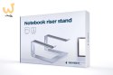 GEMBIRD PODSTAWKA DO NOTEBOOKA 15,6" SREBRNA