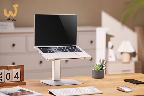 GEMBIRD PODSTAWKA POD NOTEBOOKA Z REGULACJĄ WYSOKOŚCI 15,6, SREBRNA GEMBIRD PODSTAWKA POD NOTEBOOKA Z REGULACJĄ WYSOKOŚCI 15,6, SREBRNA