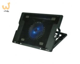 Podstawka chłodząca pod notebook VAKOSS LF-1860AL (17.x cala; 1 wentylator; HUB)
