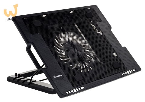 Podstawka chłodząca pod notebook VAKOSS LF-1860AL (17.x cala; 1 wentylator; HUB) Podstawka chłodząca pod notebook VAKOSS LF-1860AL (17.x cala; 1 wentylator; HUB)