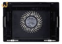 Podstawka chłodząca pod notebook VAKOSS LF-1860AL (17.x cala; 1 wentylator; HUB)