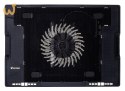 Podstawka chłodząca pod notebook VAKOSS LF-1860AL (17.x cala; 1 wentylator; HUB)