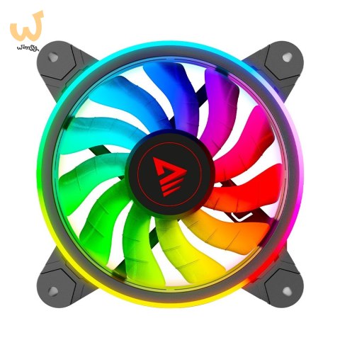 SAVIO ZESTAW 4 WENTYLATORÓW ARGB 120 MM WRAZ Z KONTROLEREM ORAZ PILOTEM FAN-01 SAVIO ZESTAW 4 WENTYLATORÓW ARGB 120 MM WRAZ Z KONTROLEREM ORAZ PILOTEM FAN-01