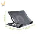 TECHLY PODSTAWKA CHŁODZĄCA WENTYLATOR POD LAPTOPA