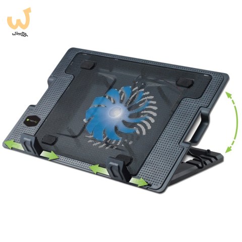 TECHLY PODSTAWKA CHŁODZĄCA WENTYLATOR POD LAPTOPA TECHLY PODSTAWKA CHŁODZĄCA WENTYLATOR POD LAPTOPA
