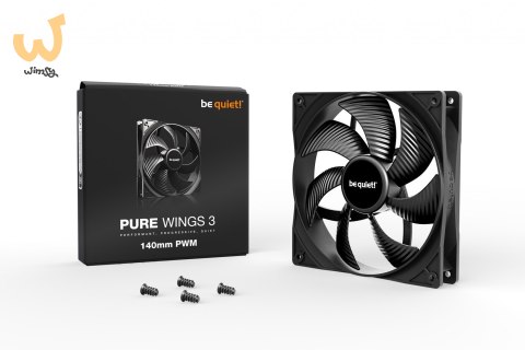 Wentylator BE QUIET! PURE WINGS 3 140mm PWM Wentylator BE QUIET! PURE WINGS 3 140mm PWM