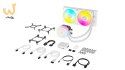 CORSAIR iCUE LINK TITAN 240 RX RGB White AIO, 240mm Radiator, Liquid CPU Cooler