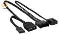 WENTYLATOR AEROCOOL PGS DUO 12 ARGB 6pin 120mm
