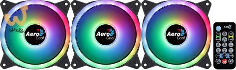 WENTYLATOR AEROCOOL PGS DUO 12 PRO ARGB (3x120) WENTYLATOR AEROCOOL PGS DUO 12 PRO ARGB (3x120)