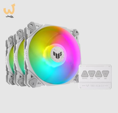 Wentylator ASUS TF120 TUF GAMING ARGB WHITE 3IN1 Wentylator ASUS TF120 TUF GAMING ARGB WHITE 3IN1