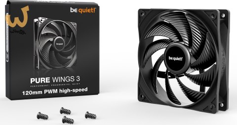Wentylator BE QUIET! PURE WINGS 3 120mm PWM high-speed Wentylator BE QUIET! PURE WINGS 3 120mm PWM high-speed