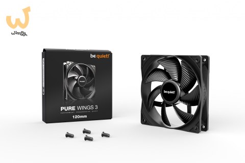 Wentylator BE QUIET! PURE WINGS 3 120mm Wentylator BE QUIET! PURE WINGS 3 120mm