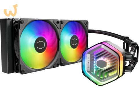 COOLER MASTER CHŁODZENIE WODNE MASTERLIQUID 240 ATMOS ARGB MLX-D24M-A25PZ-R1 COOLER MASTER CHŁODZENIE WODNE MASTERLIQUID 240 ATMOS ARGB MLX-D24M-A25PZ-R1