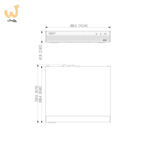 REJESTRATOR IP DAHUA NVR4108HS-4KS3 REJESTRATOR IP DAHUA NVR4108HS-4KS3