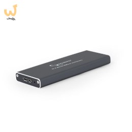 Kieszeń GEMBIRD EE2280-U3C-01 (M.2; Micro USB 3.0 B; Aluminium; kolor czarny)