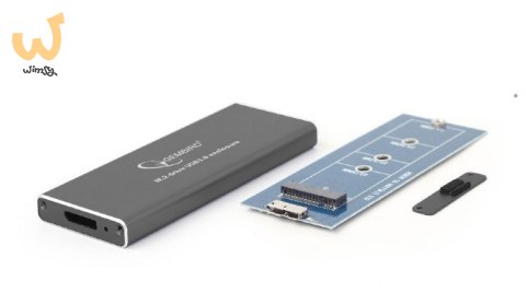 Kieszeń GEMBIRD EE2280-U3C-01 (M.2; Micro USB 3.0 B; Aluminium; kolor czarny) Kieszeń GEMBIRD EE2280-U3C-01 (M.2; Micro USB 3.0 B; Aluminium; kolor czarny)