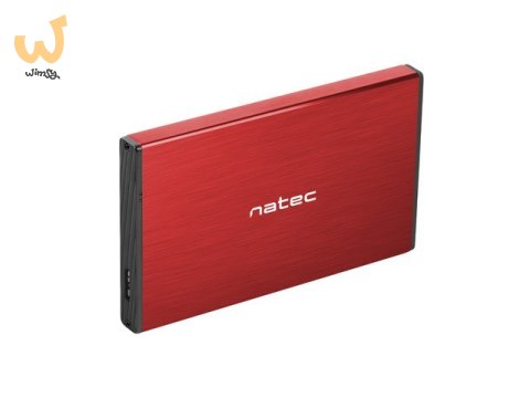 Obudowa NATEC Rhino Go NKZ-1279 (2.5"; USB 3.0; Aluminium; kolor czerwony) Obudowa NATEC Rhino Go NKZ-1279 (2.5"; USB 3.0; Aluminium; kolor czerwony)