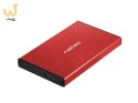 Obudowa NATEC Rhino Go NKZ-1279 (2.5"; USB 3.0; Aluminium; kolor czerwony)