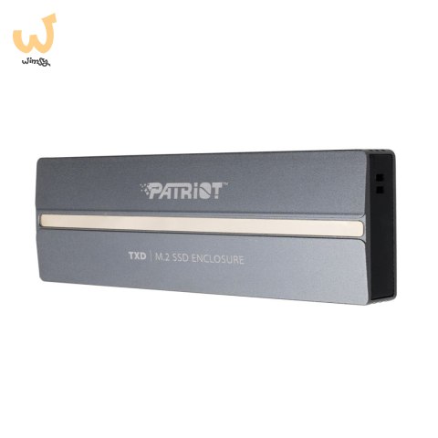 Patriot TXD obudowa USB3.2 do SSD M.2 NVMe 1.3, do 8TB - Aluminium Patriot TXD obudowa USB3.2 do SSD M.2 NVMe 1.3, do 8TB - Aluminium