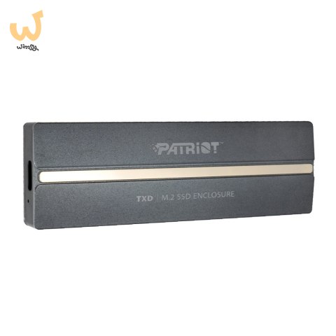 Patriot TXD obudowa USB3.2 do SSD M.2 NVMe 1.3, do 8TB - Aluminium Patriot TXD obudowa USB3.2 do SSD M.2 NVMe 1.3, do 8TB - Aluminium