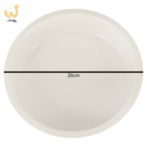Blacha do pieczenia tortownica forma okrągła do tortów tart guiche 26cm brązowa Blacha do pieczenia tortownica forma okrągła do tortów tart guiche 26cm brązowa