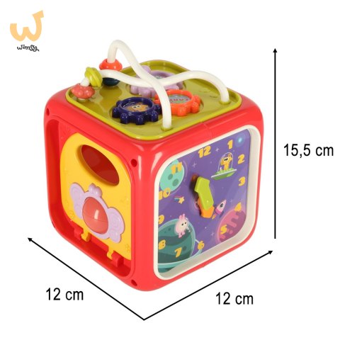 Kostka edukacyjna sorter 6w1 Kostka edukacyjna sorter 6w1