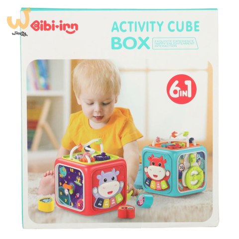 Kostka edukacyjna sorter 6w1 Kostka edukacyjna sorter 6w1