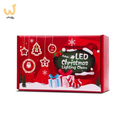 Kurtyna LED na okno girlanda świąteczna choinkowa 3 m 125 LED Kurtyna LED na okno girlanda świąteczna choinkowa 3 m 125 LED