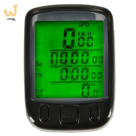 RALLEX Licznik rowerowy wodoodporny przewodowy prędkościomierz 25w1 LCD RALLEX Licznik rowerowy wodoodporny przewodowy prędkościomierz 25w1 LCD