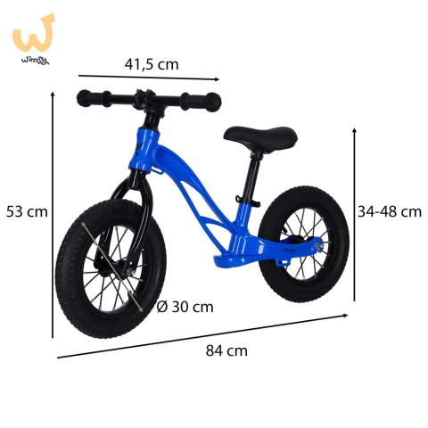 Rowerek biegowy Trike Fix Active X1 niebieski lekki Rowerek biegowy Trike Fix Active X1 niebieski lekki
