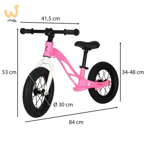 Rowerek biegowy Trike Fix Active X1 różowy lekki Rowerek biegowy Trike Fix Active X1 różowy lekki