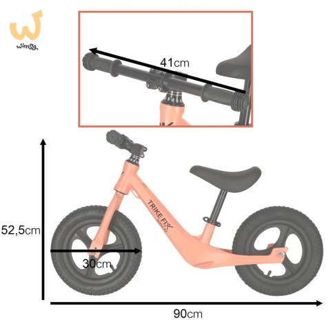 Rowerek biegowy Trike Fix Active X2 pomarańczowy Rowerek biegowy Trike Fix Active X2 pomarańczowy