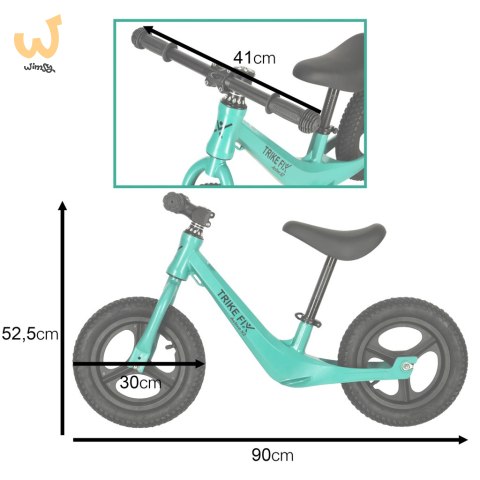 Rowerek biegowy Trike Fix Active X2 zielony Rowerek biegowy Trike Fix Active X2 zielony