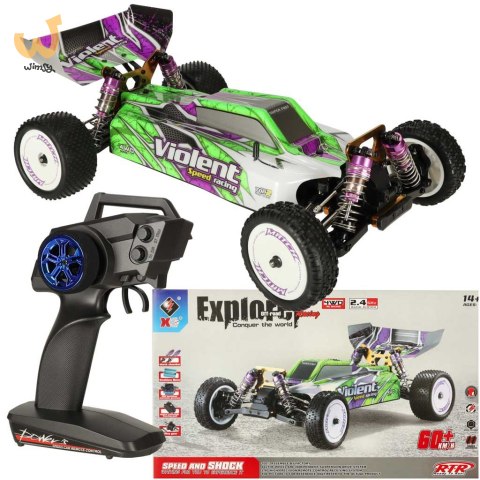 Samochód zdalnie sterowny WLToys 104002 1:10 4WD 2,4Ghz Samochód zdalnie sterowny WLToys 104002 1:10 4WD 2,4Ghz