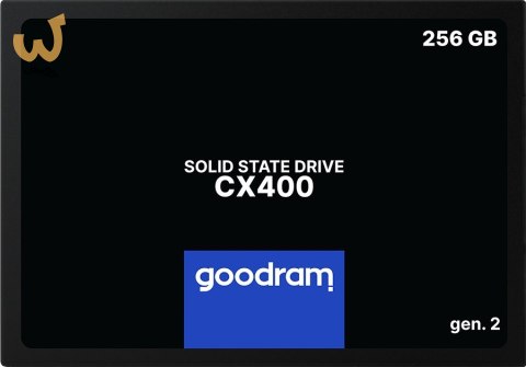 SSD GOODRAM CX400 Gen. 2 256GB SATA III 2,5 RETAIL
