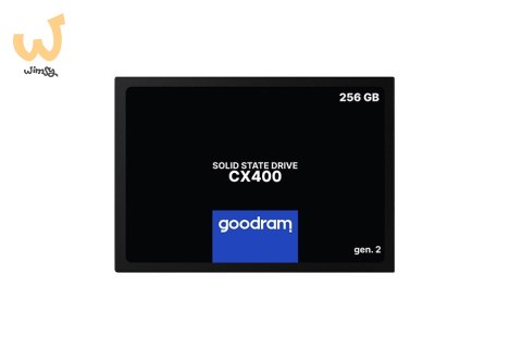 SSD GOODRAM CX400 Gen. 2 256GB SATA III 2,5 RETAIL SSD GOODRAM CX400 Gen. 2 256GB SATA III 2,5 RETAIL