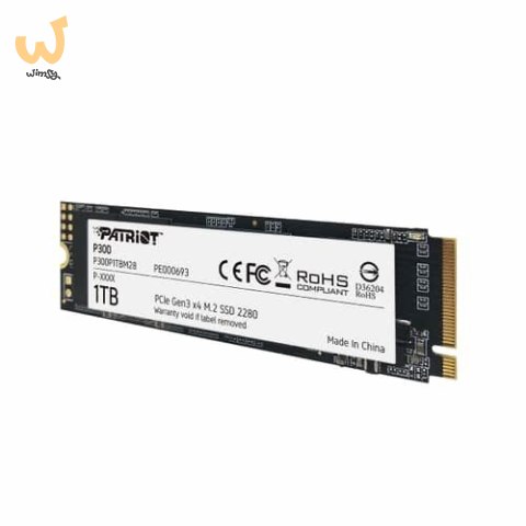 SSD Patriot Viper P300 M.2 PCI-Ex4 NVMe 1TB SSD Patriot Viper P300 M.2 PCI-Ex4 NVMe 1TB