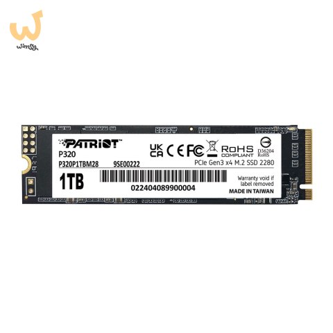 SSD Patriot Viper P320 M.2 PCI-Ex4 NVMe 1TB 3GB/s SSD Patriot Viper P320 M.2 PCI-Ex4 NVMe 1TB 3GB/s