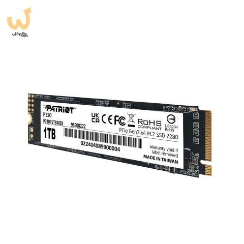 SSD Patriot Viper P320 M.2 PCI-Ex4 NVMe 1TB 3GB/s SSD Patriot Viper P320 M.2 PCI-Ex4 NVMe 1TB 3GB/s