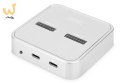 DIGITUS STACJA DOKUJĄCA DO SSD M.2 NVME + M.2 SATA Z CZYTNIKIEM KART SD EXPRESS, USB-C DA-71546