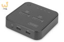 DIGITUS STACJA DOKUJĄCA DO SSD M.2 NVME Z FUNKCJĄ KLONOWANIA OFFLINE, USB-C, CZARNA DA-71545