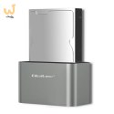 QOLTEC STACJA DOKUJĄCA HDD/SSD | 2.5"/3.5" SATA | USB 3.0