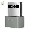 QOLTEC STACJA DOKUJĄCA HDD/SSD | 2.5"/3.5" SATA | USB 3.0