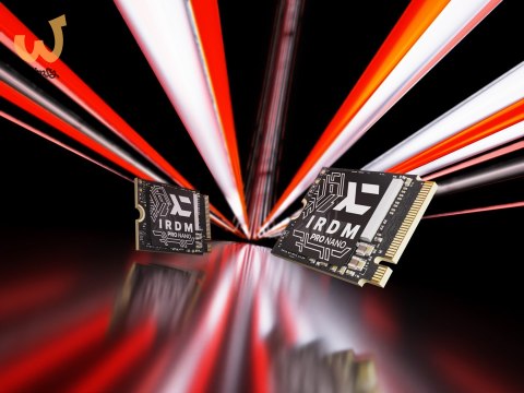 SSD GOODRAM IRDM PRO NANO 1024GB M.2. 2230 1TB 3D NAND odczyt do 7300MB/s, zapis do 6000MB/s SSD GOODRAM IRDM PRO NANO 1024GB M.2. 2230 1TB 3D NAND odczyt do 7300MB/s, zapis do 6000MB/s
