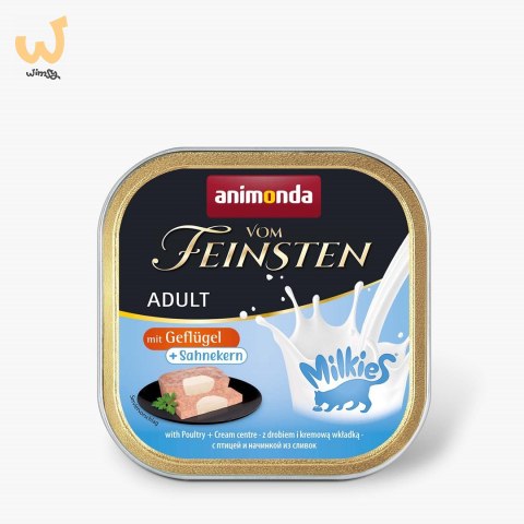 ANIMONDA Vom Feinsten Adult Milkies with Poultry + Cream centre 100g ANIMONDA Vom Feinsten Adult Milkies with Poultry + Cream centre 100g