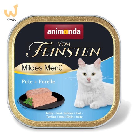 ANIMONDA Vom Feinsten Mild Menue Indyk, Pstrąg 100g ANIMONDA Vom Feinsten Mild Menue Indyk, Pstrąg 100g